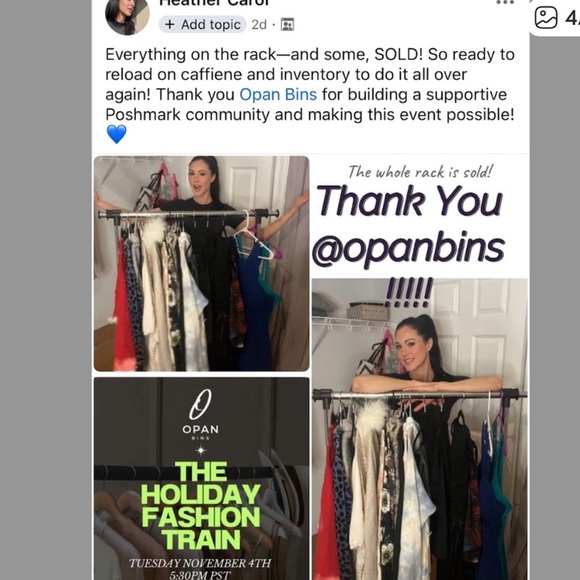 The Opan Bins Clothing Train 
DECEMBER Edition - Picture 4 of 5